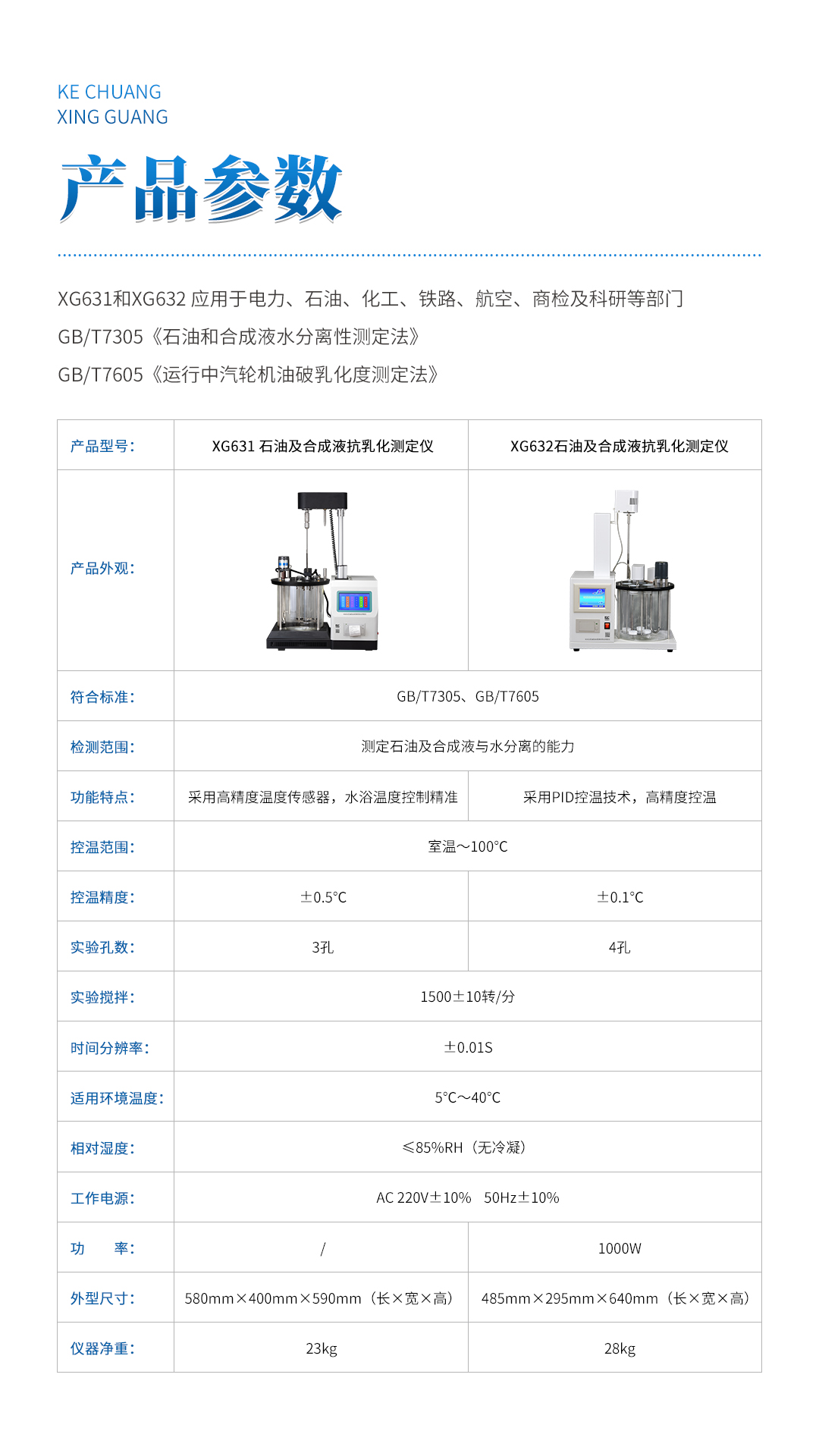 XG631石油及合成液抗乳化测定仪 XG631石油及合成液抗乳化测定仪